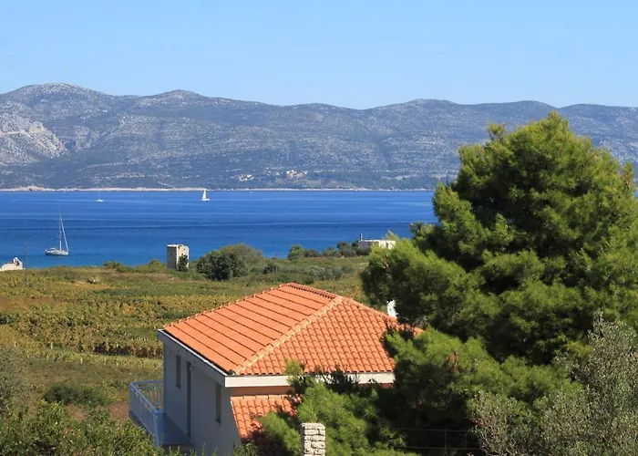 With Parking Space Lumbarda, Korcula - 9271 아파트 룸바르다